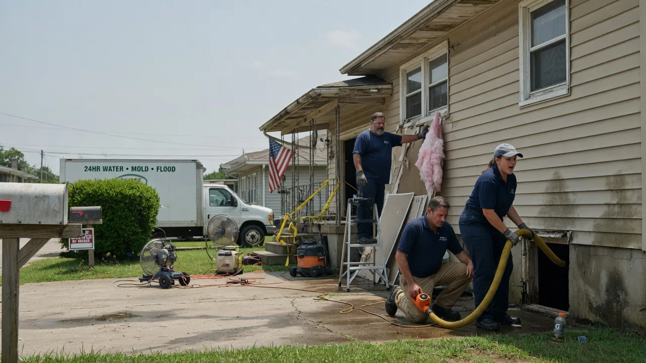 Water Damage Repair in Hubbard, OH near me